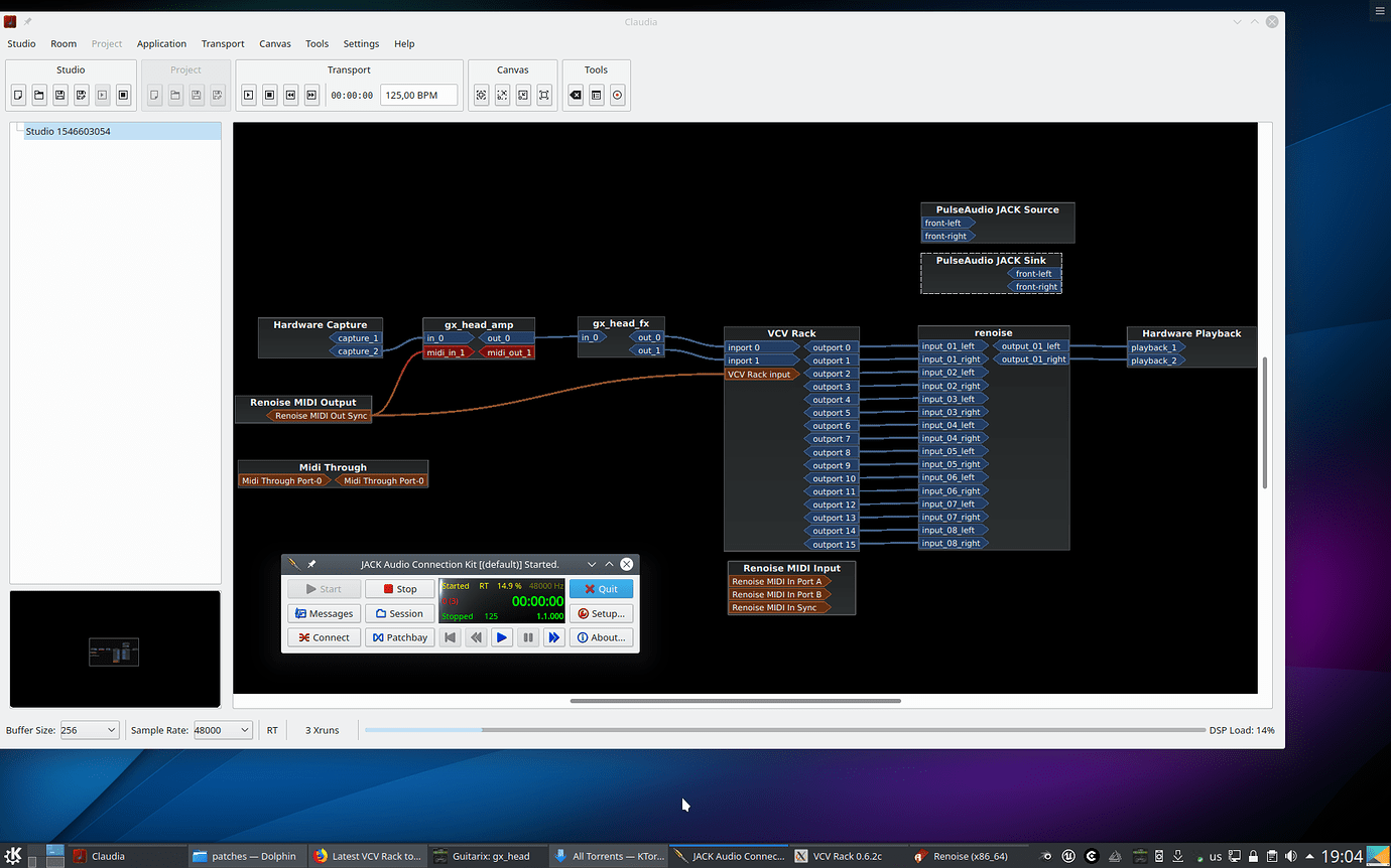 Jack audio connection kit настройка windows