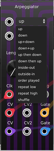 modes-menu