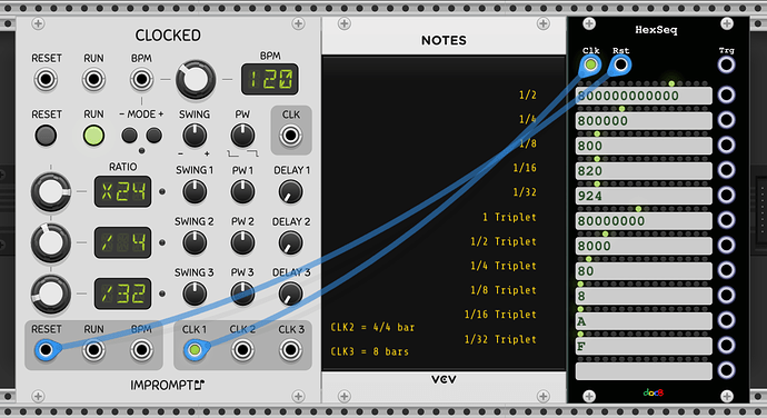 HexSeq Flexible Clock Modulator