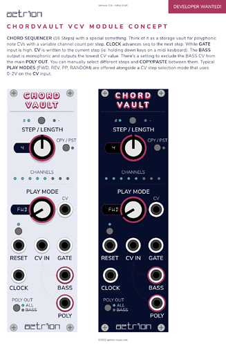 aetrion - CHORD VAULT - Module Concept Draft