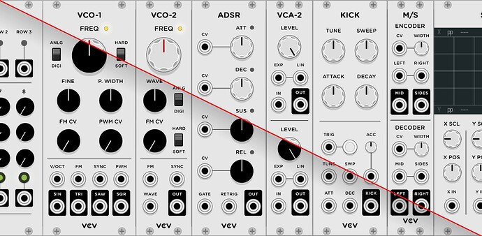 JOJO'S FUNDAMENTAL MODULES KNOBS