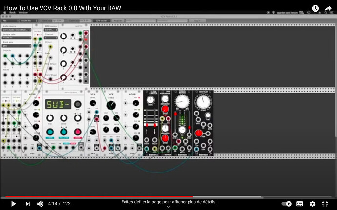 VCV Rack with your DAW
