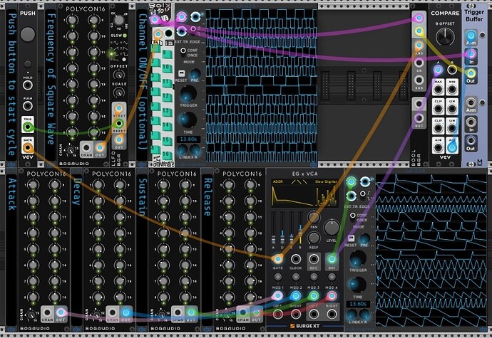 Polyphonic ADSR with cycle completion_EG x VCA_20241113