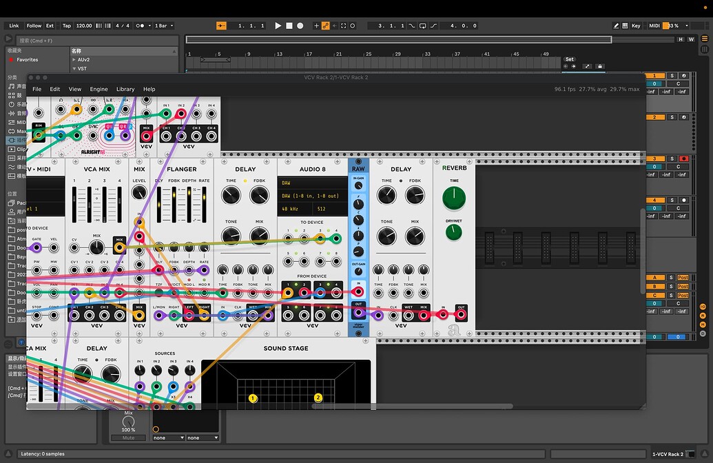 Is It Possible To Use sound From Deceive From Audio 8 In DAW VCV 