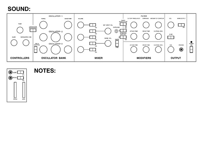 Minimoog Patchbook