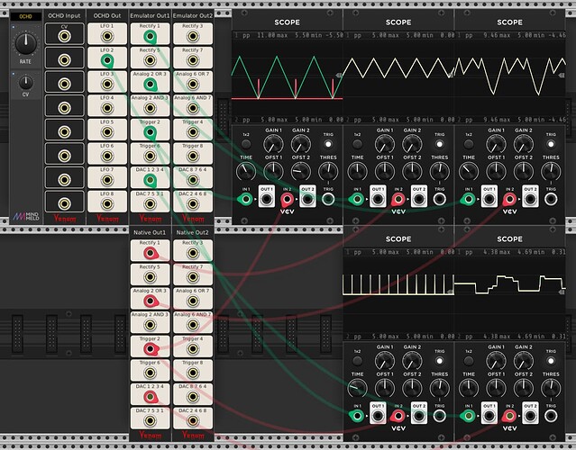 OCHD Expander Emulator UI Detail