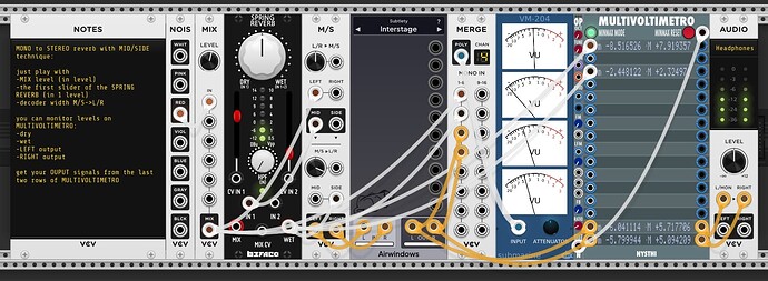 Mono-to-stereo reverb using Mid-Side_Airwindows Interstage_20240731