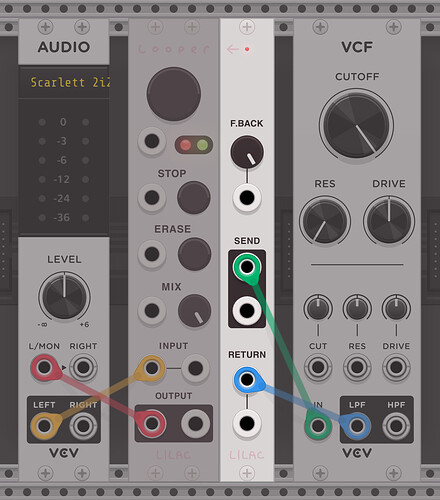 Looper Feedback Expander example