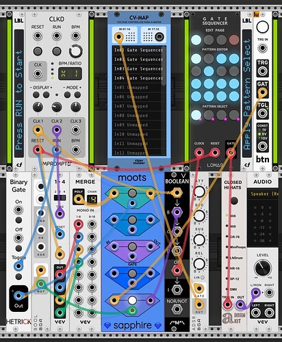 Chaining patterns with Gate Sequencer by Lomas_20230901