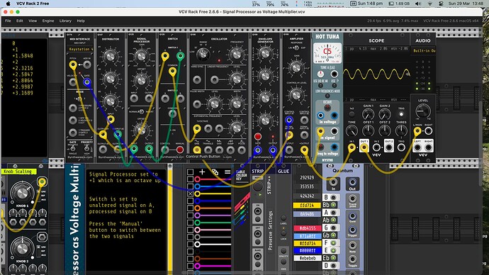 Signal Processor as Voltage Multiplier