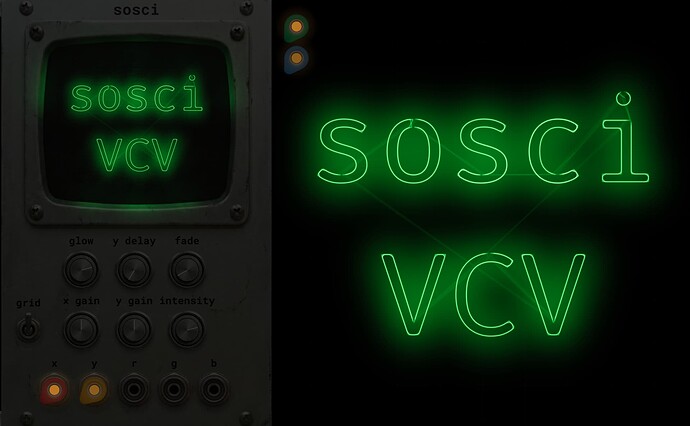 two sosci modules pictured, with sosci on the left and sosci-wide on the right