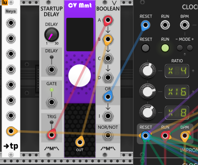 Rack startup delay